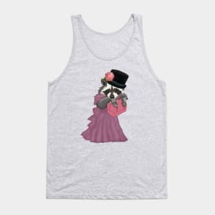 Cute Raccoon Girl Tank Top